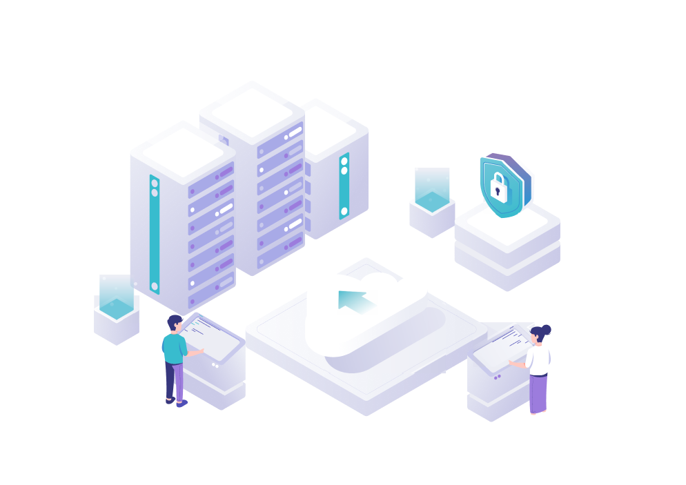 Cloud server for hosting tally
